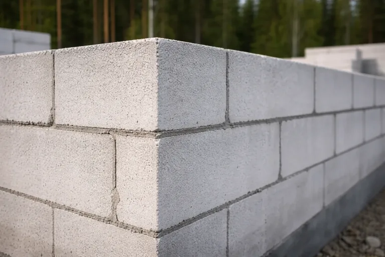 Нижний узел для газобетона и арболита